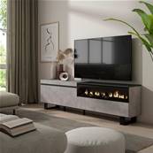 Mueble TV, Televisión, Chimenea eléctrica, Diseño industrial