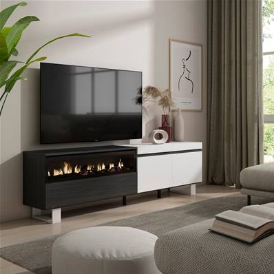 Mueble TV, Televisión, Chimenea eléctrica, Diseño industrial