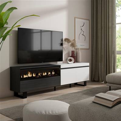 Mueble TV, Televisión, Chimenea eléctrica, Diseño industrial