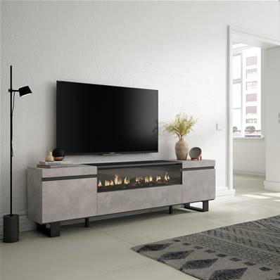 Mueble TV, Televisión, Chimenea eléctrica, Diseño industrial