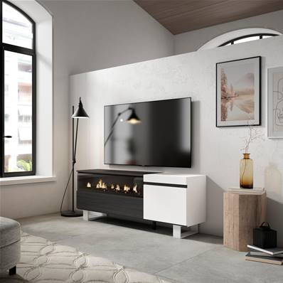 Mueble TV, Televisión, Chimenea eléctrica, Diseño industrial