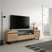 Mueble TV | Televisión, Roble, Diseño industrial