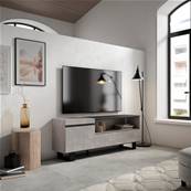 Mueble TV, Televisión, Cemento, Diseño industrial