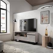 Mueble TV, Televisión, Cemento, Diseño industrial