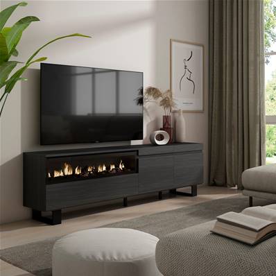 Mueble TV, Televisión, Chimenea eléctrica, Diseño industrial