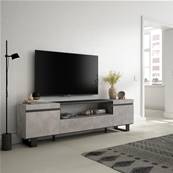 Mueble TV, Televisión, Cemento, Diseño industrial