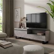 Mueble TV, Televisión, Cemento, Diseño industrial