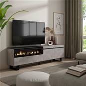 Mueble TV, Televisión, Chimenea eléctrica, Diseño industrial