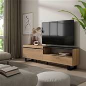 Mueble TV | Televisión, Roble, Diseño industrial