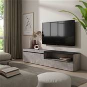 Mueble TV, Televisión, 200x45x35cm, Cemento