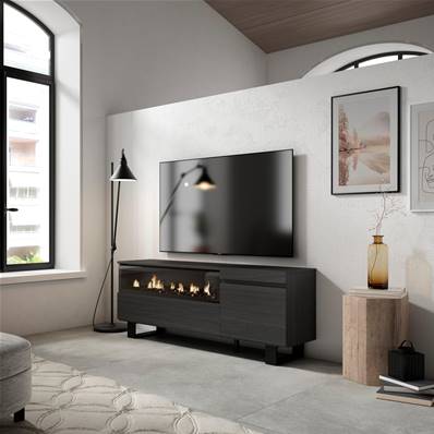 Mueble TV, Televisión, Chimenea eléctrica, Diseño industrial