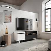 Mueble TV, Televisión, Blanco y negro , Diseño industrial