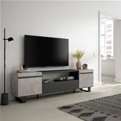 Mueble TV, Televisión, Cemento, Diseño industrial