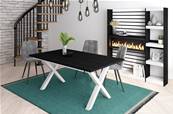 Mesa de Comedor, 170, Negro, Estilo Industrial