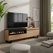 Mueble TV, Televisión, Chimenea eléctrica, Diseño industrial