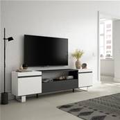 Mueble TV, Televisión, Blanco y negro , Diseño industrial